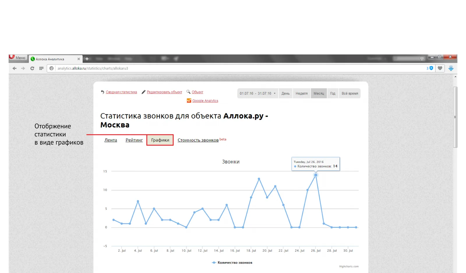 Прослушивание записи разговора в ленте звонков